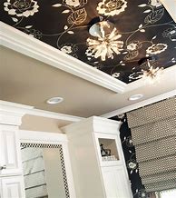 Image result for Wallpaper On Small Kitchen Ceiling