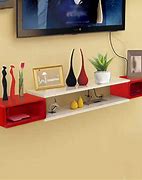 Image result for Wall Mounted TV Shelves