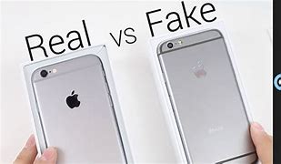 Image result for Silver Iphonr 6s Fake and Orig