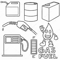Image result for Gas Station Drawing