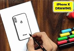 Image result for iPhone X Drawing