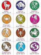 Image result for Zodiac Signs and Months