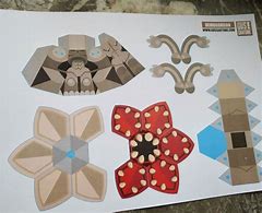Image result for Papercraft Demogorgon