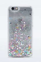 Image result for Silver iPhone with Glitter Case