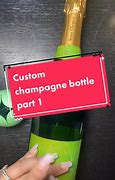 Image result for Lanson Engraved Champagne Bottle