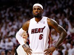 Image result for LeBron James Smiling Miami Heat