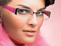 Image result for Black Frame Glasses Women