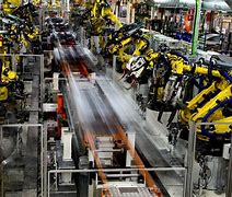 Image result for Robots in Car Factory