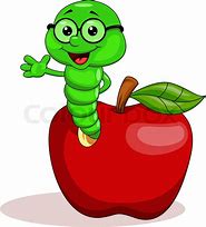 Image result for The Big Apple Cartoon with a Worm