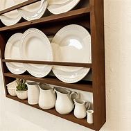 Image result for farm plates racks wall shelves
