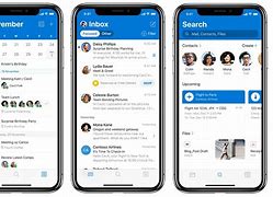 Image result for Outlook iPhone Layout