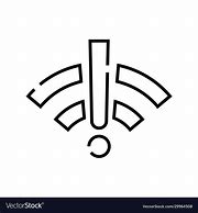 Image result for Wi-Fi Not Working Icon
