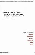 Image result for User Manual Document