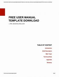 Image result for Free Manual Templates for Word