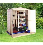 Image result for Plastic Storage Sheds with Floors