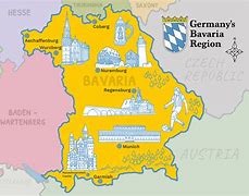 Map of Bavaria, Germany 的图像结果