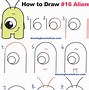 Image result for Cute Alien Draw