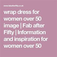 Image result for Wrap Dress for Women Over 50
