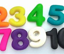Image result for Colorful Numbers 1-10