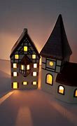 Image result for Rose Gold House Shaped Tealight Holder