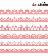 Image result for Ribbon Lace Clip Art