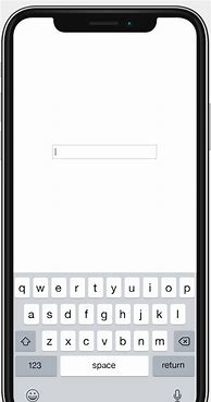 Image result for White iPhone with Blank Keyboard Screen