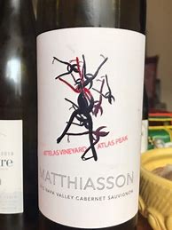 Image result for Matthiasson Cabernet Sauvignon Attelas