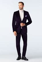 Image result for Purple Velvet Suit Men