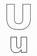 Image result for Capital Letter U