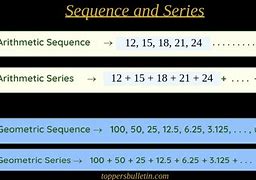 Image result for Sequence and Series Sign