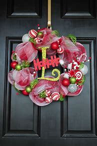 Image result for Double Wreath Over Door Hanger