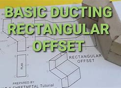 Image result for Rectangular Duct Offset