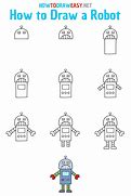 Image result for How to Draw a Cartoon Robot