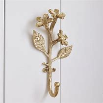 Image result for Decorative Gold Wall Hooks