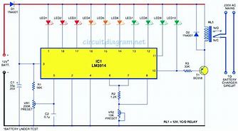 Image result for Battery Level Schematic