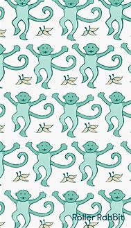 Image result for Preppy Roller Rabbit Monkey Wallpaper Clear