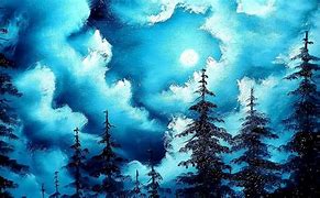 Image result for Bob Ross Cloud Painting