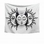 Image result for Sun and Moon Line Art