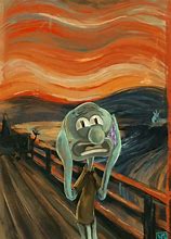 Image result for Lukisan Squidward