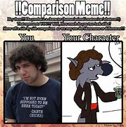 Image result for Compare 2 People Meme