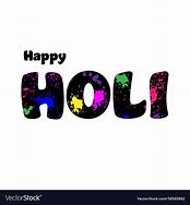 Image result for Happy Holi Typography