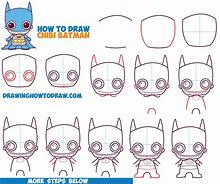 Image result for Drawing of a Cute Batman