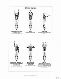 Image result for Wrestling Referee Hand Signals