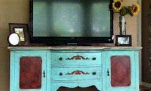 Image result for Industrial-Style TV Stand