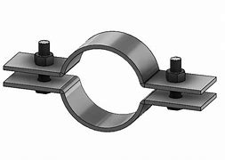 Image result for Double PVC Pipe Clamp