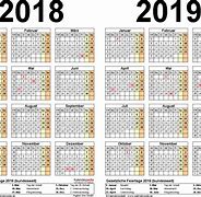 Image result for Kalender 2018 2019