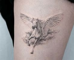 Image result for Black Pegasus Tattoo