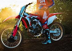 Image result for Red Honda Dirt Bike