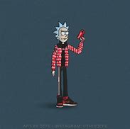 Image result for Rick and Morty Hypebeast Drawing