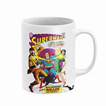 Image result for Vintage Superman Cartoon Mug